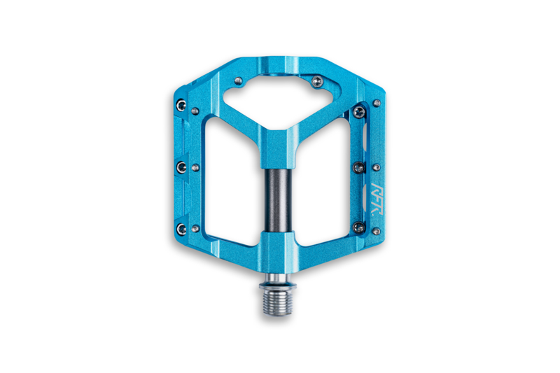 Cube RFR Pedals Flat SLT 2.0 - Blue-1